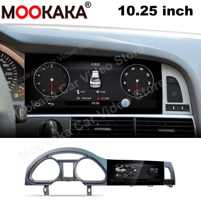 

For Audi Q7 A6 2005-2011 10.25inch Car Video Radio Android Radio DVD Player Audio Multimedia GPS HD Touch Screen Radio