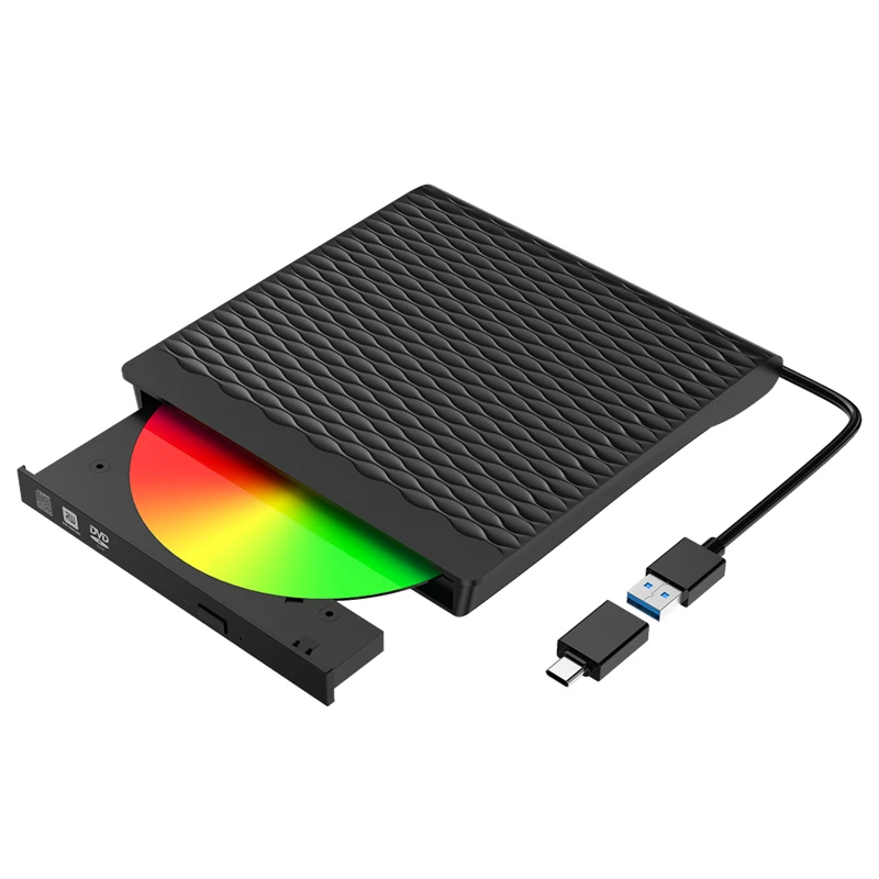 Дисковая горелка USB3.0 Портативный Ультратонкий привод DVD RW устройство для чтения