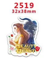 2519 Кабошоны 30 шт мультфильм плоское украшение из смолы pr 2204 - Цвет: 2519