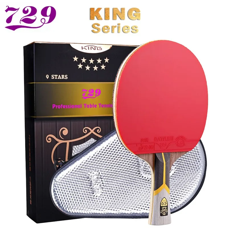 Price Review 729 Ping Pong Racket Professional Offensive Table Tennis Racket King 6 7 8 9Star ITTF Approved Ping Pong Paddle For Intermediate Online Shop