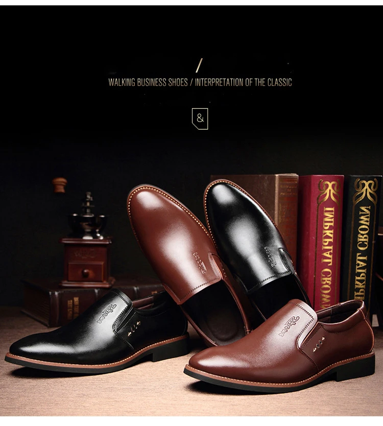 IMAXANNA/Роскошная брендовая мужская обувь; повседневная кожаная обувь; коллекция года; сезон весна-осень-зима; модная мужская обувь на плоской подошве; удобная офисная мужская модельная обувь