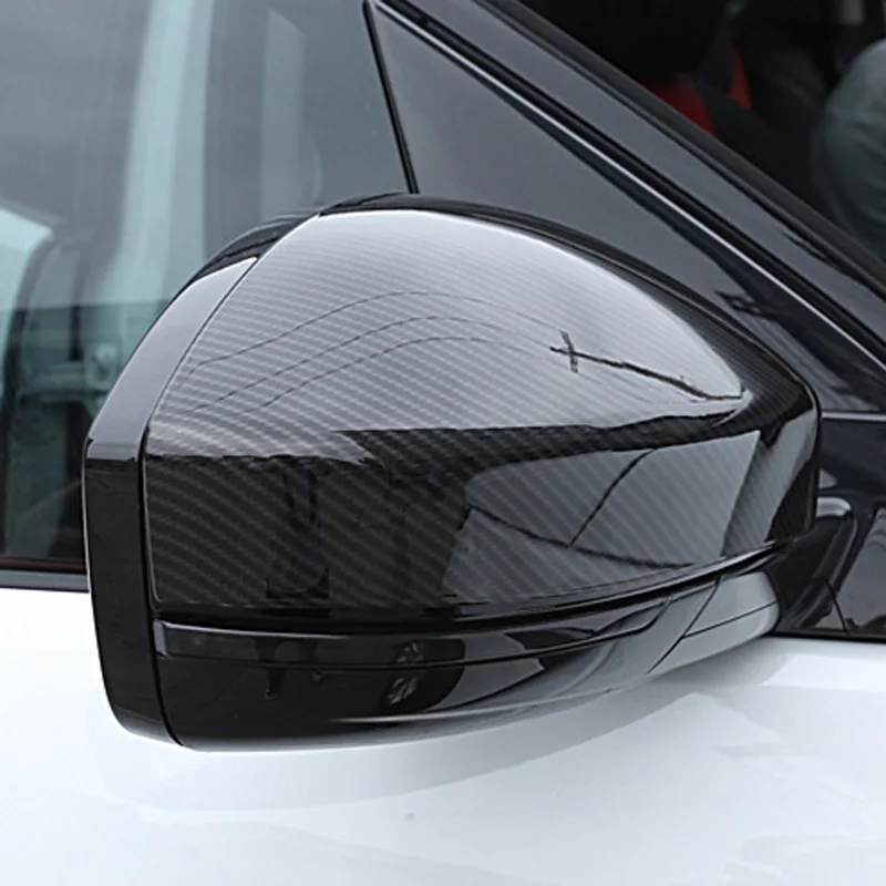 2 шт. задний вид автомобиля из углеродного волокна для Land Rover Discovery Sport Range Velar Evoque