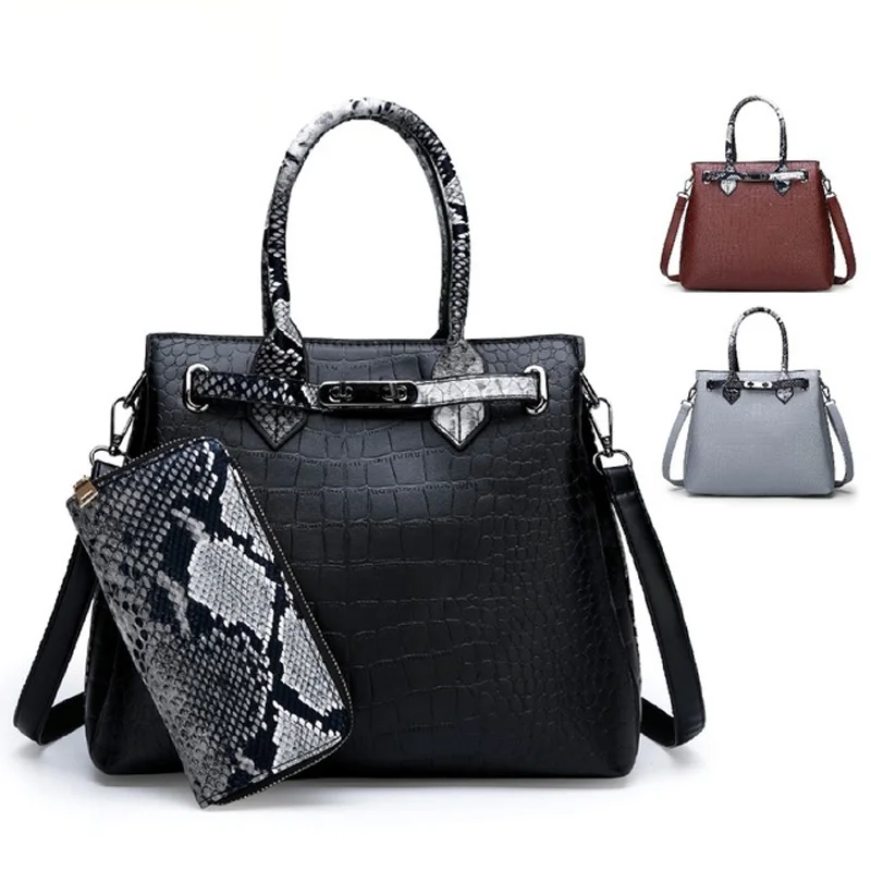 2 комплекта роскошных сумок модные дамские сумки Роскошные Дизайнерские Сумки из