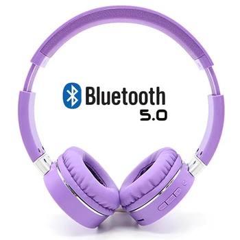 

Wireless Bluetooth 5.0 Headphone Foldable Music Headset HIFI Stereo Bass Earphone with MIC for Handsfree Support FM TF Card Aux