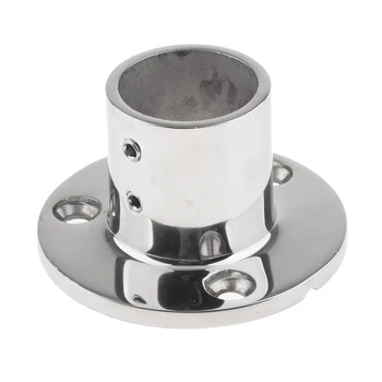 

Stainless Steel Boat Hand Rail Handrail 90 Degree 32mm Deck Round Base