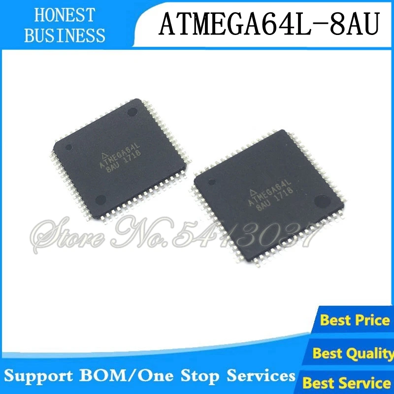 5PCD-20PCS/лот ATMEGA64L-8AU ATMEGA64L 8AU TQFP-64 IC
