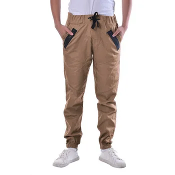 

Men's Jogging Pants 2020 Casual Fitness Straps Sport Pants Striped Folds Feet Solid Color Pocket Pants Sweatpants M-3xl