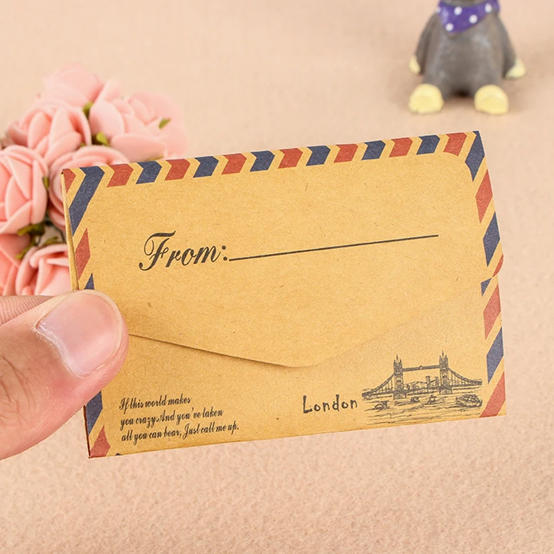 45 шт. милые крафт бумага конверт блокноты Papeleria Kawaii Канцтовары планировщик Sticky Notes