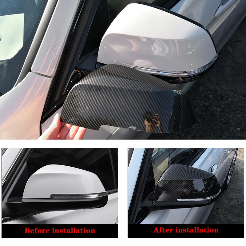 5 стилей чехол из углеродного волокна для обзора BMW F20 F21 F22 F23 F30 F32 F33 F36 F87 E84 X1 M2 1 2 3 4