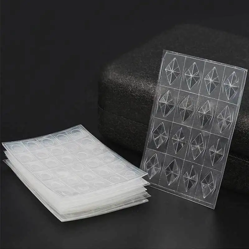 1 шт 3D наклейки для ногтей наклейки Драгоценный Камень Алмазный дизайн ногтей трафарет руководство по переводу украшения ромб Овальный моделирование слайдеры маникюр