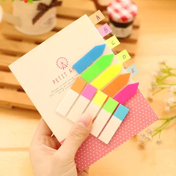 

900 PCS Neon Page Markers Colored Index Tabs Flags Sticky Notes Self Adhesive Memo Note For School Student Office Supplies