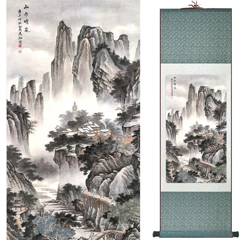 

Landscape art painting Chinese traditional art painting China ink painting fashion painting 19081760
