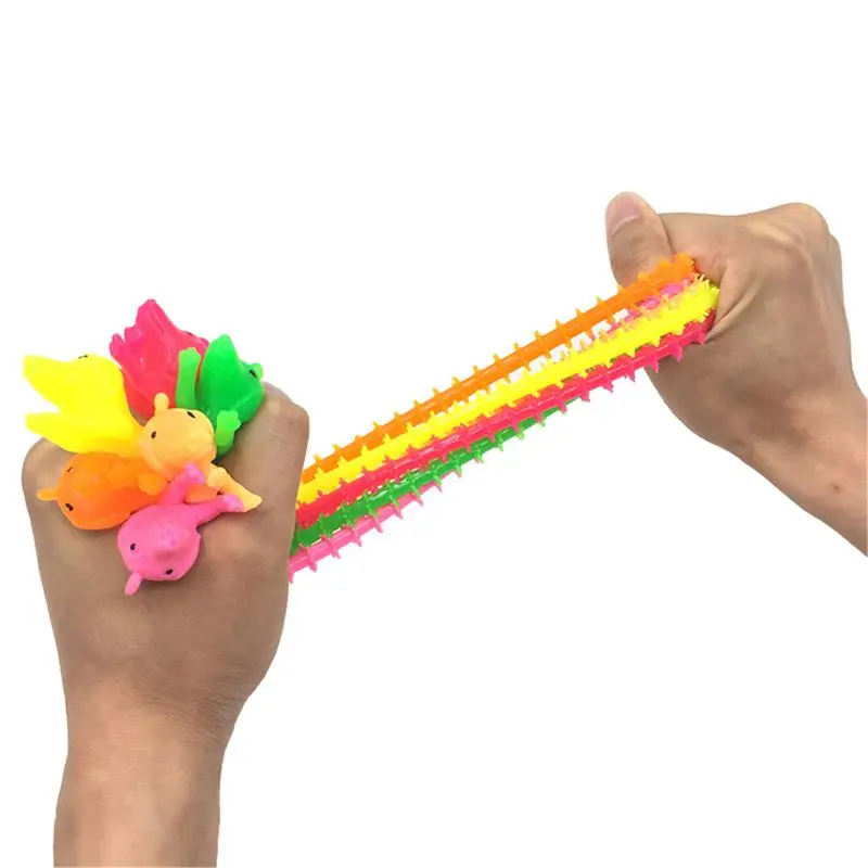 Комплект из 3 предметов теплая лапши стрейч строка TPR веревка антистрессовые