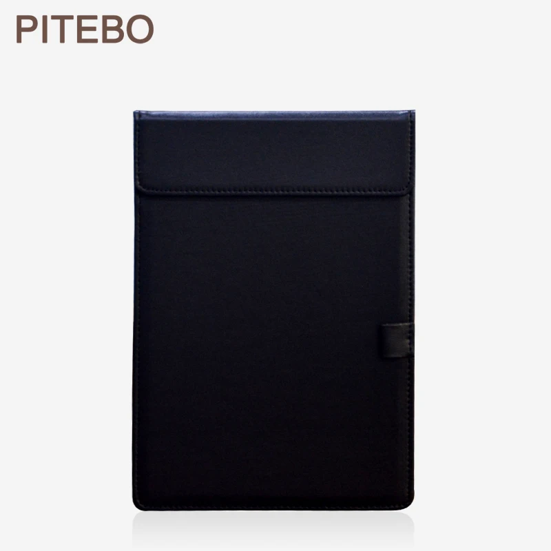 PITEBO Высококачественная кожа для отеля, винная ручка, обеденная папка, зажим для меню, блокнот для письма A5, высококачественный кожаный зажим для заметок