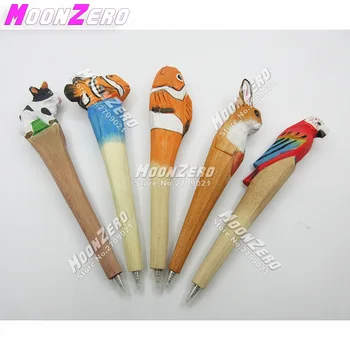 

2019 New Diamond Painting Point Drill Pen Sea Land Air Animals Pattern 100% Pure Wood Pen Novel Home Diamond Embroidery Tools