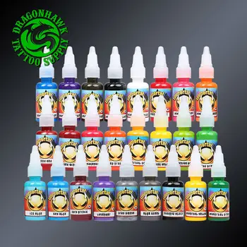

USA Original Import Immortal Tattoo Pigment 0.5oz Bottle 25 Colors Set Ink 15ml Tattoo Supply