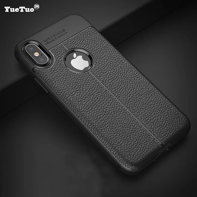 Роскошный ПУ кожа силикон Coque Телефон задняя крышка чехол для iphone X s xr xs max xsmax