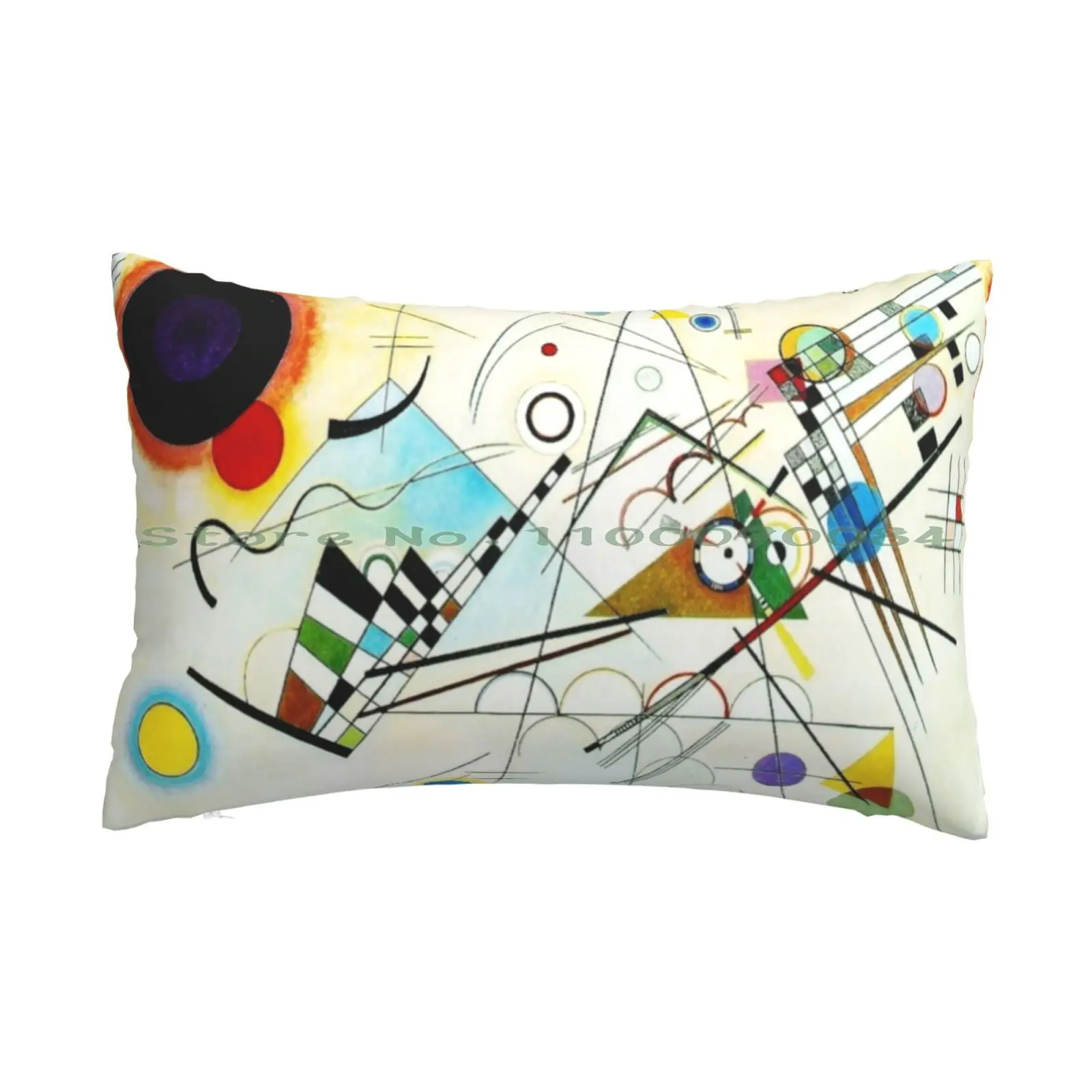 

" Study For Composition Viii " Wassily Kandinsky Abstract Art Pillow Case 20x30 50*75 Sofa Bedroom Vassily Kandinsky Wassily