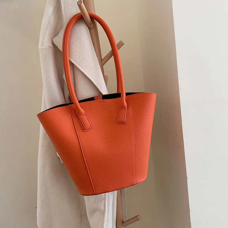 

designer fashion brand new women chain flap handbag PU leather luxury shoulder bag messenger tote purse capacity bucket bag