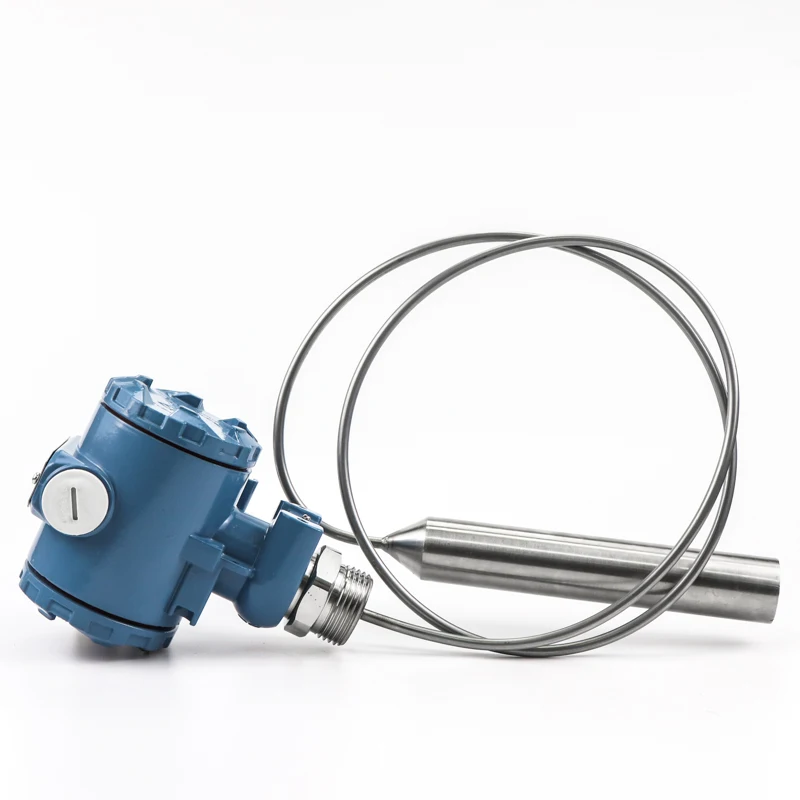 

100m submersible stainless steel hydrostatic fuel level sensor high temperature anolog meter oil level indicator