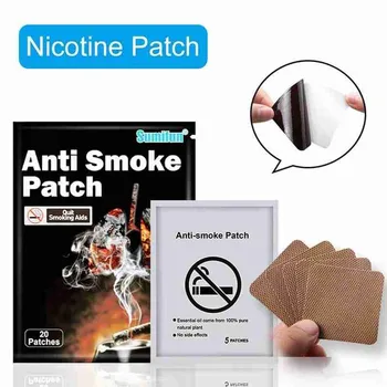 

20pcs/bag Anti Smoke Nicotine Patches 100% Chinese Herbal Medical Natural Ingredient Quit Smoking Patch Cessation Health Care