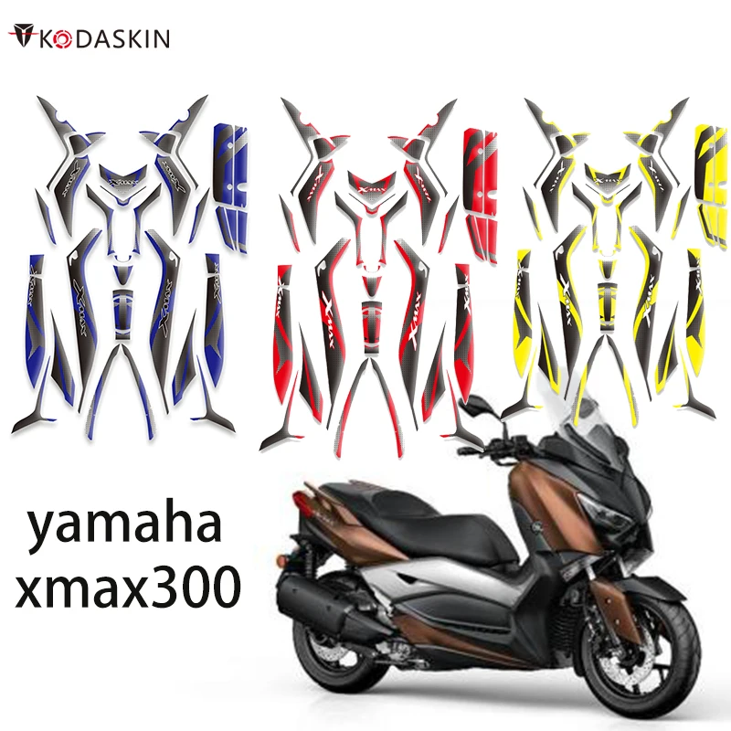 2 Stickers 3D Gel Protection Handles Compatible x Yamaha Xmax 125-250 2014-2016 