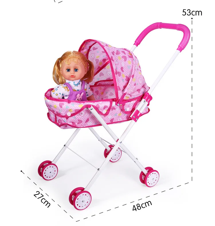 Mini Cart Supermarket Handcart Storage Trolley Toy Office Home Decor Wonderful Gift Toy for Children