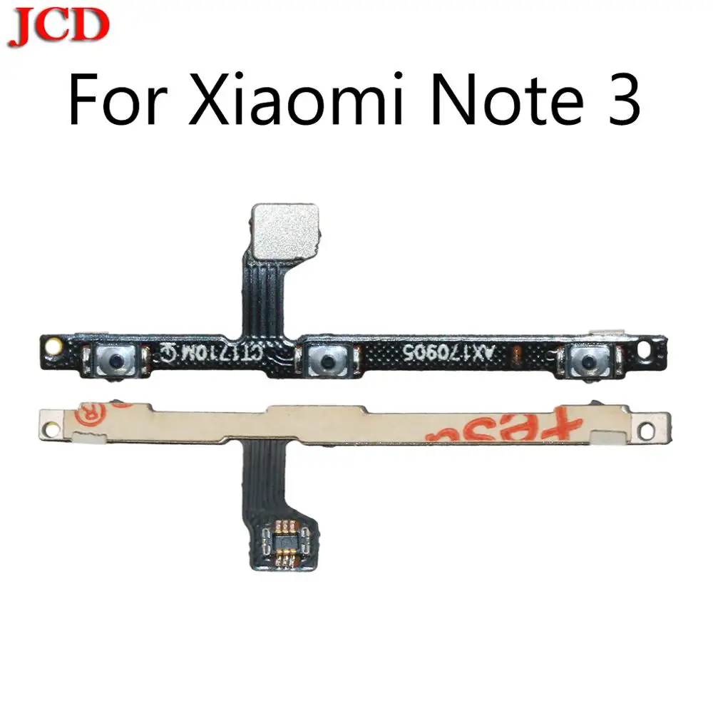 Гибкий кабель JCD для Xiaomi Note 3 кнопка выключения и регулировки громкости |