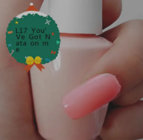 New package 15 ml LED UV Gel opie love Nail Lacquer Varnish Permanent opies Gel Varnish gels(need lamp dry - Цвет: NEW L17