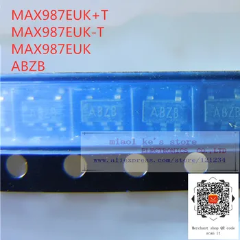

[5pcs]100%New original: MAX987EUK+T MAX987EUK-T MAX987EUK ABZB - High-Speed Micropower Low-Voltage Rail-to-Rail I/O Comparator