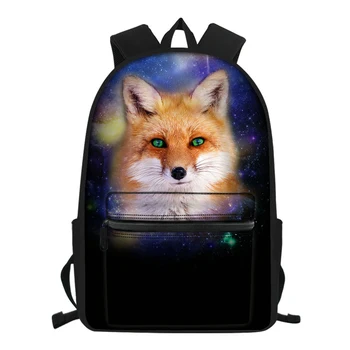 

Customzied Backpack Cute Fox Printing School Backpacks Teenagers for Girls Rucksack Travel Daily Laptop Bagpack Mochila Escolar