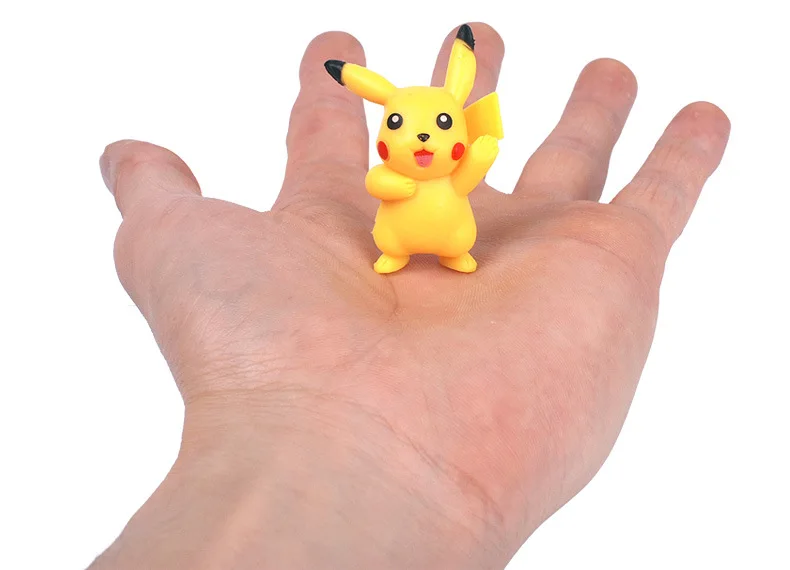TAKARA TOMY Picachu 18 Pocket Monster Magic Baby кукла ручной работы микро Пейзаж украшения аксессуары