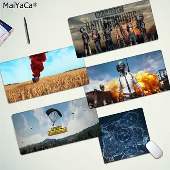 

MaiYaCa In Stocked PUBG Rubber Mouse Durable Desktop Mousepad Rubber PC Computer Gaming mousepad