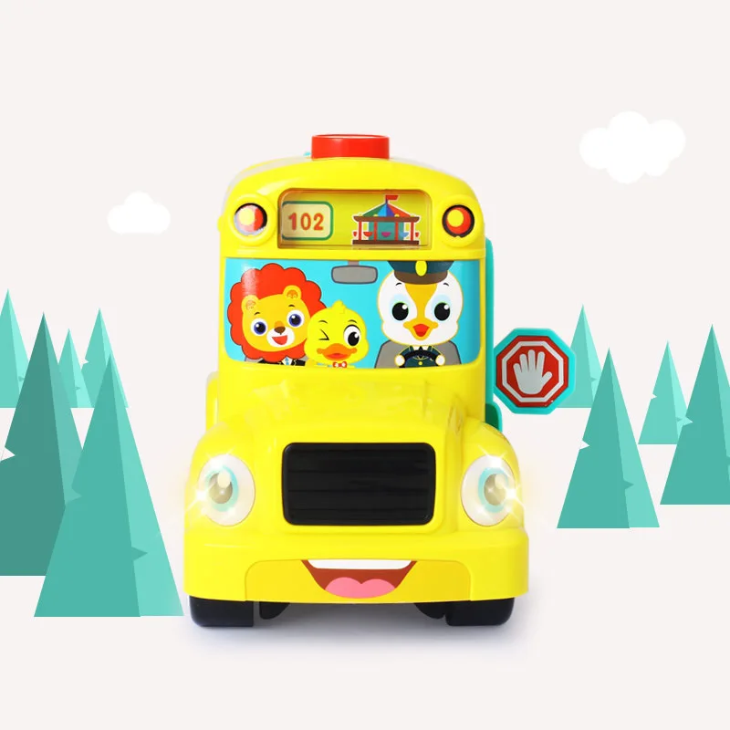 

Department of Music 637 Learning School Bus Lettered Bus English 26 Lettered Learning Machine Children'S Educational Toy 1-3 Yea