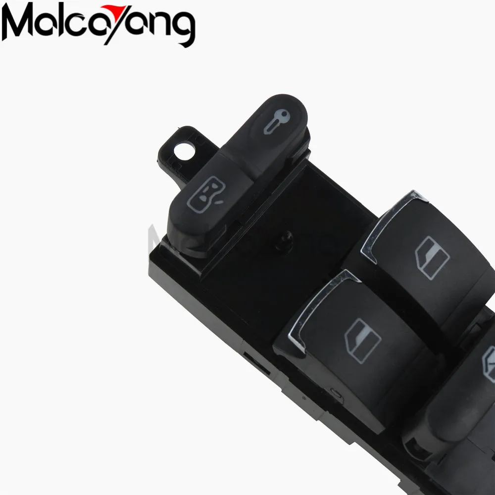 Хромированный переключатель управления боковым окном драйвера для VW GTI Golf 4 Jetta MK4