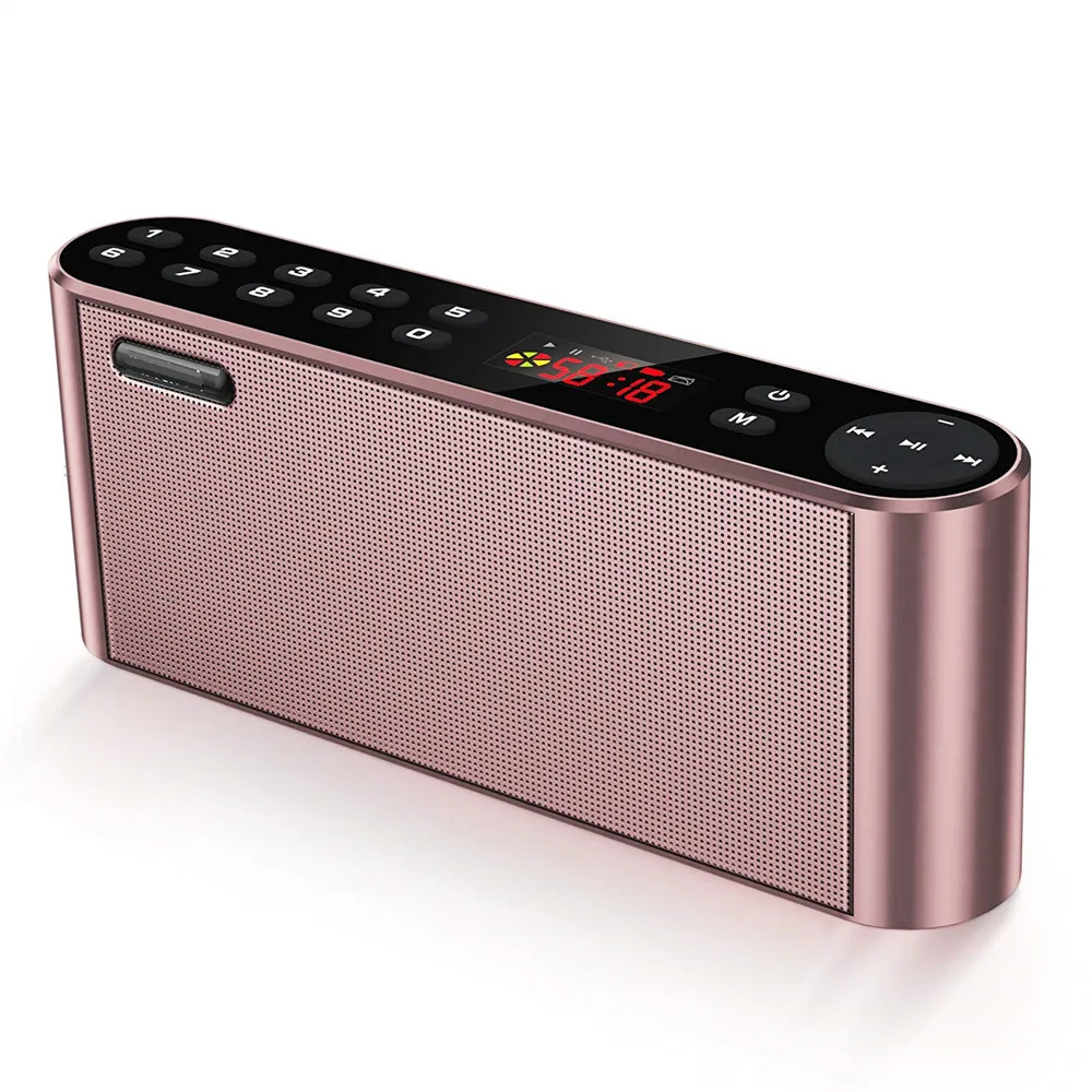 Переносная Колонка HYASIA Bluetooth Hi Fi беспроводная стереозвуковая колонка сабвуфер