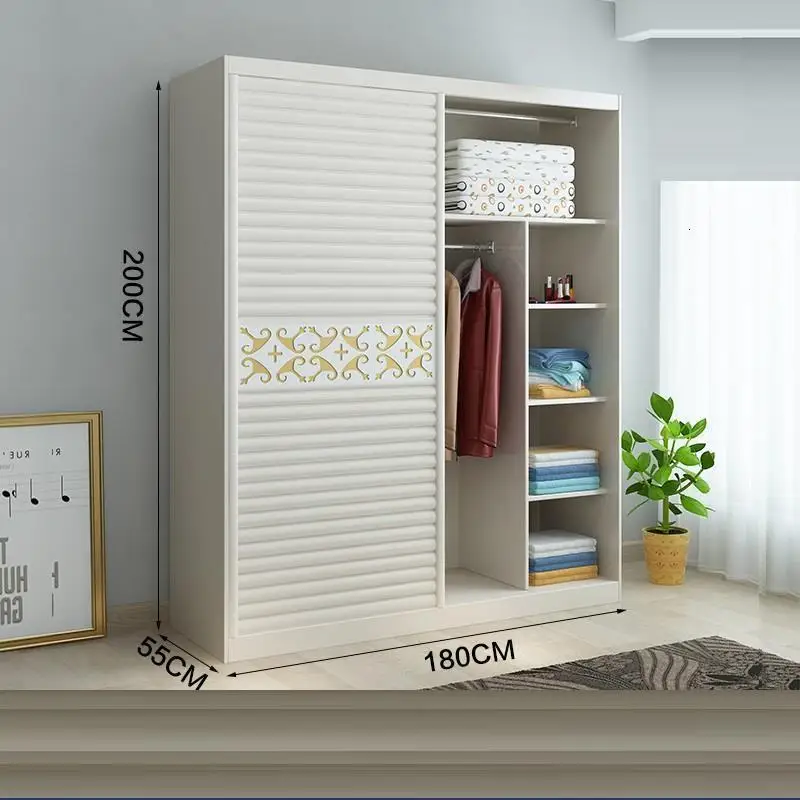 MODEL H Meuble Rangement Gardrop домашний Garderobe Roupeiro Yatak Odasi мобильный шкаф Mueble De Dormitorio мебель для спальни шкаф - Цвет: MODEL H
