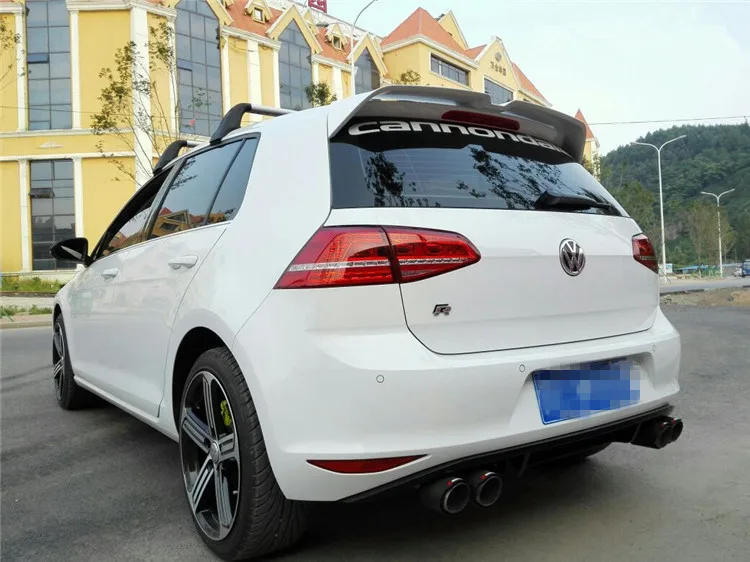 Спойлер для Volkswagen Golf 7 2011 2013 mk7 Glof 5 высококачественный АБС пластик заднее крыло