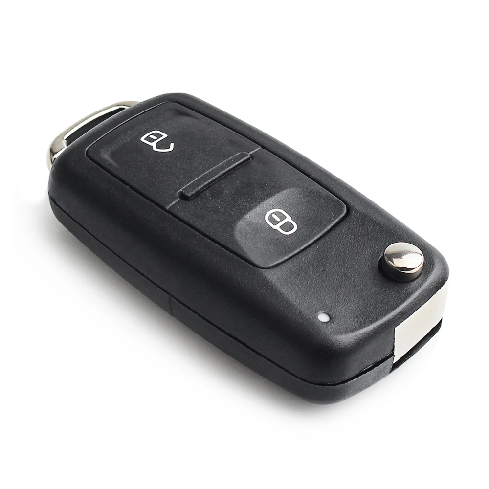 2 Button Folding Flip Remote Key Case FOB Shell for Vw VOLKSWAGEN Transporter T5 Polo G