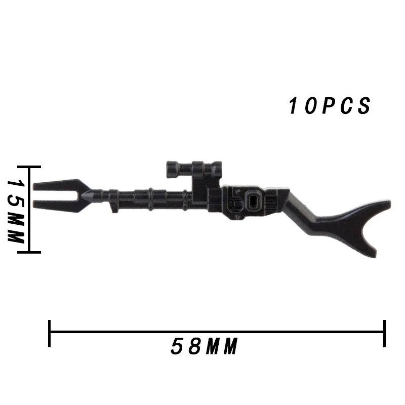 Koruit Mandaloria серии фильмов оружие для 4 см мини куклы визла Darksaber Blaster MOC строительные