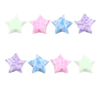 

300PCS Origami Star Folding Papers Glow in the Dark Lumious Star Papers for DIY Craft (Random Color)