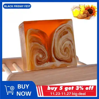 

Natural Handmade Honey Soap Propolis Honey Milk Soap Face Care Replenishing Whitening Skin Beauty Bleaching Deep Cleansing Soap