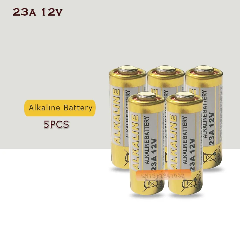 5x A23 Camelion V23GA Batterien Alkaline MN21 23A im Blister L1028 8LR932 