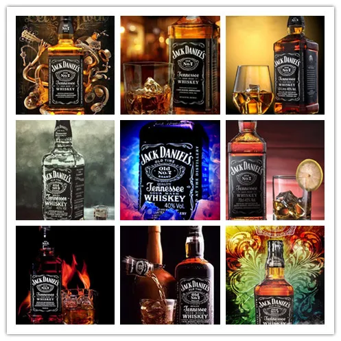 

Full Square/Round Drill 5D Diy Diamond Painting Bottle Landscape New Diamond Embroidery Full Set 5D Home Decor Gift