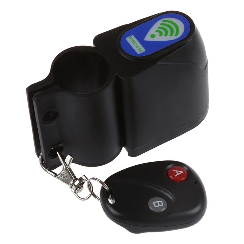 

Anti-theft Lock Bike Bicycle Security Vibration Alarm Wireless Remote Control