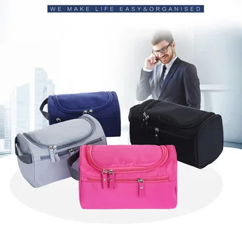 

Men Wash Bag Travel Cosmetic Bag Hand Bag Business Trip Storgage Bag Stereo Makeup Bag Towel Toothbrush Bag
