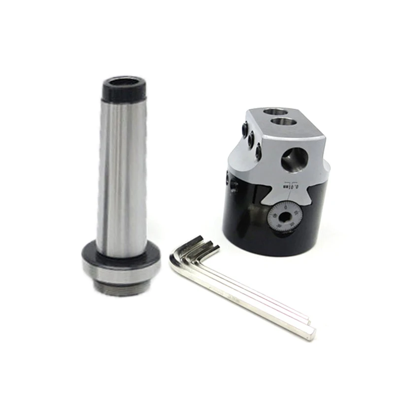 1 комплект Morse Draw Bar MT4+ 2 дюйма 50 мм Расточная головка универсальное использование F1 с конусным Хвостовиком Морзе адаптер для токарного фрезерного инструмента