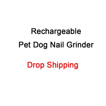 

Portable Pet Dog Nail Grinder Puppy Dog Cat Rechargeable Nails Trimmer Clipper Care Electric Grooming Pets Nail Cutter