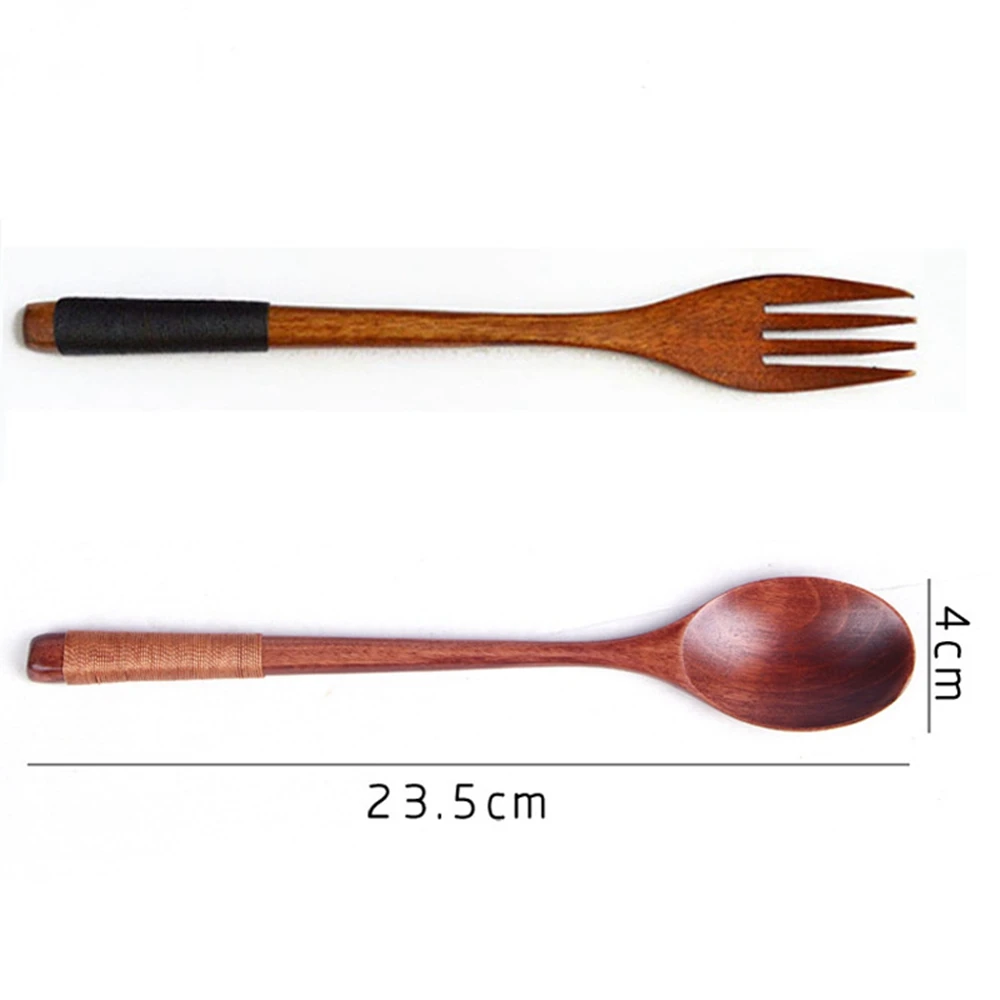 Wooden Korean Large Wood Soup Spoon Korean Dinner Tablespoon Long