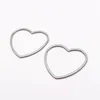 10Pcs Hollow Stainless Steel Charms Pendants Circle Shape Frame Jewelry Findings Bezels for DIY Crafts Earring Necklace Making ► Photo 2/6